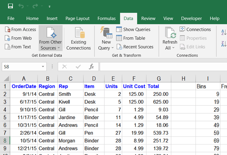 Importing And Exporting In Excel Beginner S Guide For Data Analysts Import Data From Other Sources 